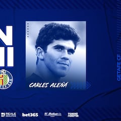 Carles Aleñá ya se entrena a las órdenes de Bordalás