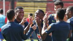 Vinicius y Rodrygo no pudieron vulnerar la portería chilena