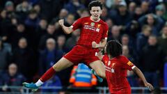 Curtis Jones deja 'helado' a Klopp y clasifica al 'baby' Liverpool