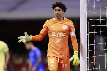 Ochoa and Diego Valdéz are out for América against Necaxa