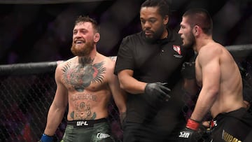 La Comisión Atlética de Nevada sanciona a Khabib Nurmagomedov y Conor McGregor por los incidentes tras el UFC 229.