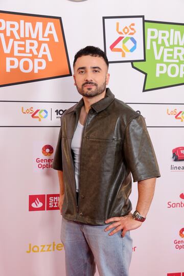 Dani ?lvarez en la alfombra roja.