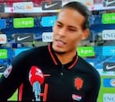 Lluvia de criticas a Van Dijk por lo que hizo en esta entrevista