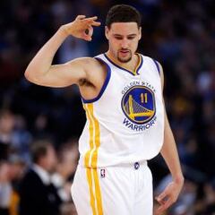 Klay Thompson (43) reinicia la cuenta para los Warriors