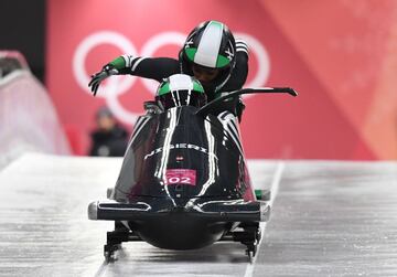 Nigeria debutó en los Juegos de Invierno en bobsleigh