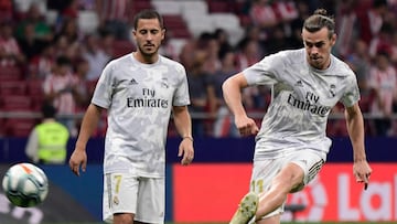 Bale y Hazard, en un partido del Madrid.