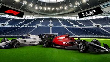 Acuerdo de colaboraci¨®n de la F1 y el Tottenham Hotspur.