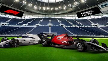 Acuerdo de colaboración de la F1 y el Tottenham Hotspur.