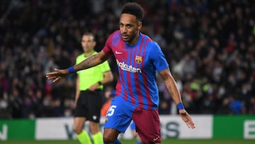 27/02/22 PARTIDO PRIMERA DIVISION
 BARCELONA - ATHLETIC DE BILBAO
 GOL 1-0 AUBAMEYANG ALEGRIA 
 