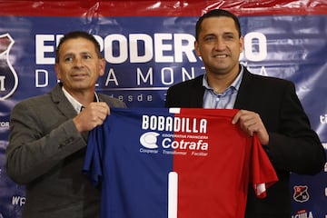 Aldo Bobadilla fue presentado por el Deportivo Independiente Medellin.