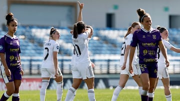 22/02/26 PARTIDO PRIMERA DIVISION FEMENINA
REAL MADRID FEMENINO - TENERIFE
ALEGRIA GOL 1-0 ALBA REDONDO