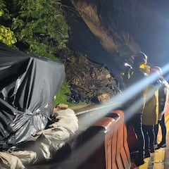 Cierran la vía Bogotá – La Calera por fuertes lluvias