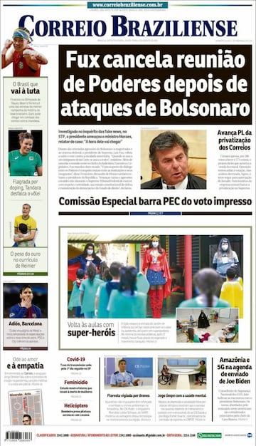 La salida de Messi, en las portadas de los periódicos de medio mundo