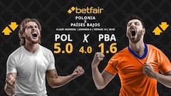Polonia vs. Países Bajos: horario, dónde ver, pronósticos y clasificación