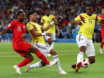 Mira las mejores im&aacute;genes del Colombia - Inglaterra de octavos de final de Rusia 2018 