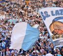 Aficionados de la Lazio hacen cánticos fascistas antes del partido contra el Bayern