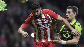 1x1 del Atlético: El huracán Diego Costa derrumba a Coates