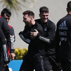 Un buen rollo rodea a Messi