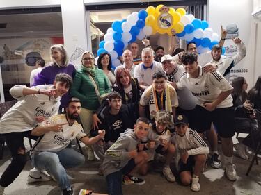 Euforia en las peñas madridistas con la 15