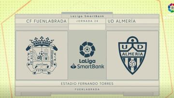 Resumen y goles del Fuenlabrada vs. Almería de la Liga Smartbank