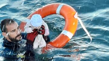 La imagen que ha dado la vuelta a Espa?a en el conflicto en Ceuta