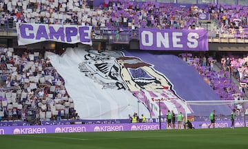 VALLADOLID, 19/08/2024. Partido de la Liga EA SPORTS entre el Real Valladolid y el CD Espanyol. PHOTOGENIC.