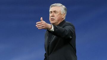 Carlo Ancelotti, entrenador del Real Madrid.