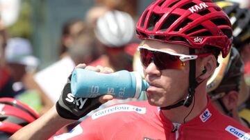 31/08/17 VUELTA CICLISTA A ESPAÑA 2017
ETAPA 12 MOTRIL - ANTEQUERA CHRIS FROOME JERSEY ROJO DE LA CARRERA CICLISMO