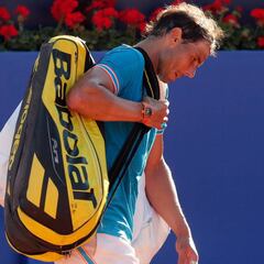 En imágenes: la sorpresiva derrota de Nadal en Barcelona