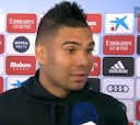 Casemiro desveló el consejo que siempre le da a Vinicius cuando entra en el área y está Benzema