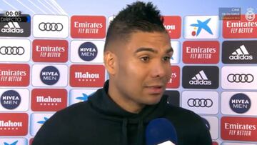 Casemiro desveló el consejo que siempre le da a Vinicius cuando entra en el área y está Benzema