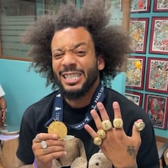 Marcelo modifica por quinta vez su tatuaje de la Champions