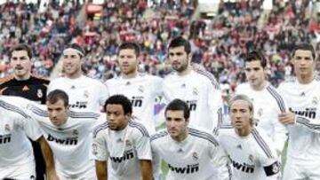 <b>REPITE.</b> El Real Madrid repite contra el Valencia la alineación de Almería.
