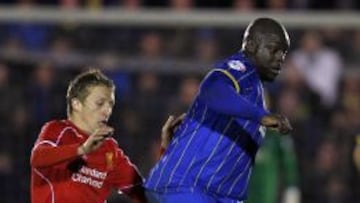 El partido de la FA Cup entre Wimbledon y Liverpool tuvo a Akinfewa como uno de los protagonistas destacados. 