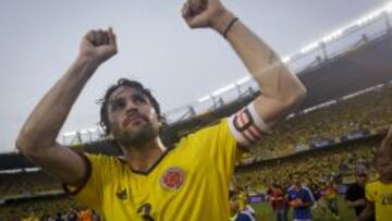 Yepes fue el capitán de Colombia durante las Eliminatorias a Brasil 2014.
