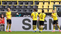 ¡Sin abrazo de gol! Así fueron los festejos de los goles en la Bundesliga