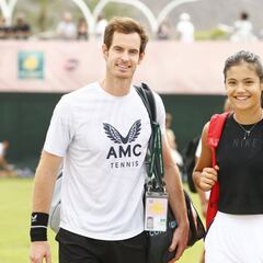 Raducanu y Murray se unen a Nadal en el torneo de Abu Dabi