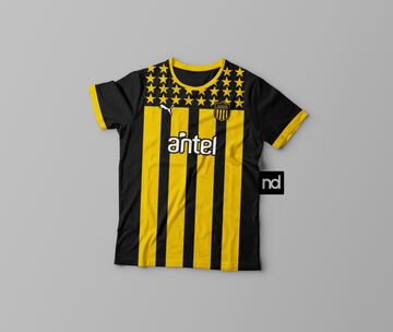 ¿Cómo serían las camisetas de los equipos si usarán los diseños de sus escudos?