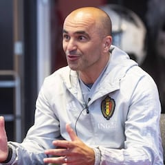 Roberto Martínez: "Hazard ha tenido muy muy mala suerte"