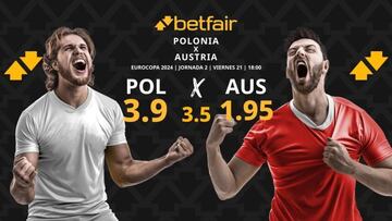 Pronósticos Polonia vs. Austria: horario, TV, estadísticas y clasificación