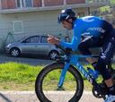 Mikel Landa aprovecha su estancia en Italia para inspeccionar la crono del Giro