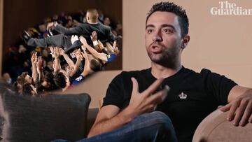 La premonición de Xavi cuando le dijeron que Pep llegaría al Barça