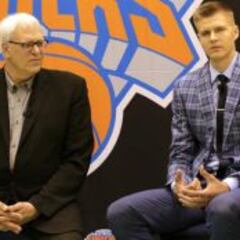 Porzingis gana cinco kilos de músculo en dos meses