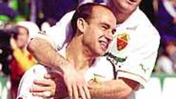 <B>APROVECHA SU OPORTUNIDAD</B>. Rubio le dio confianza y Meca respondió con un gran gol.