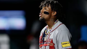 Ronald Acuña podría convertirse en el quinto pelotero con 40 o más bases robadas y 40 home runs.