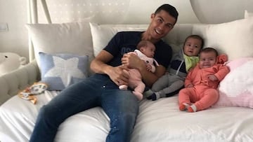 Cristiano colg&oacute; ayer esta foto.