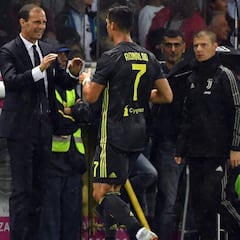 Allegri: "Cristiano debe estar sereno porque marcará mucho"