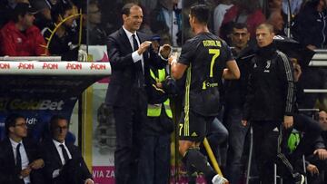 Allegri: "Cristiano debe estar sereno porque marcará mucho"