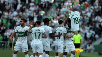 27/04/24 PARTIDO SEGUNDA DIVISION 
ELCHE - ESPANYOL 
PRIMER GOL EMPATE MOURAD EL GHEZOUANI 1-1 ALEGRIA