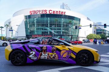 El emotivo funeral de Kobe Bryant en el Staples Center